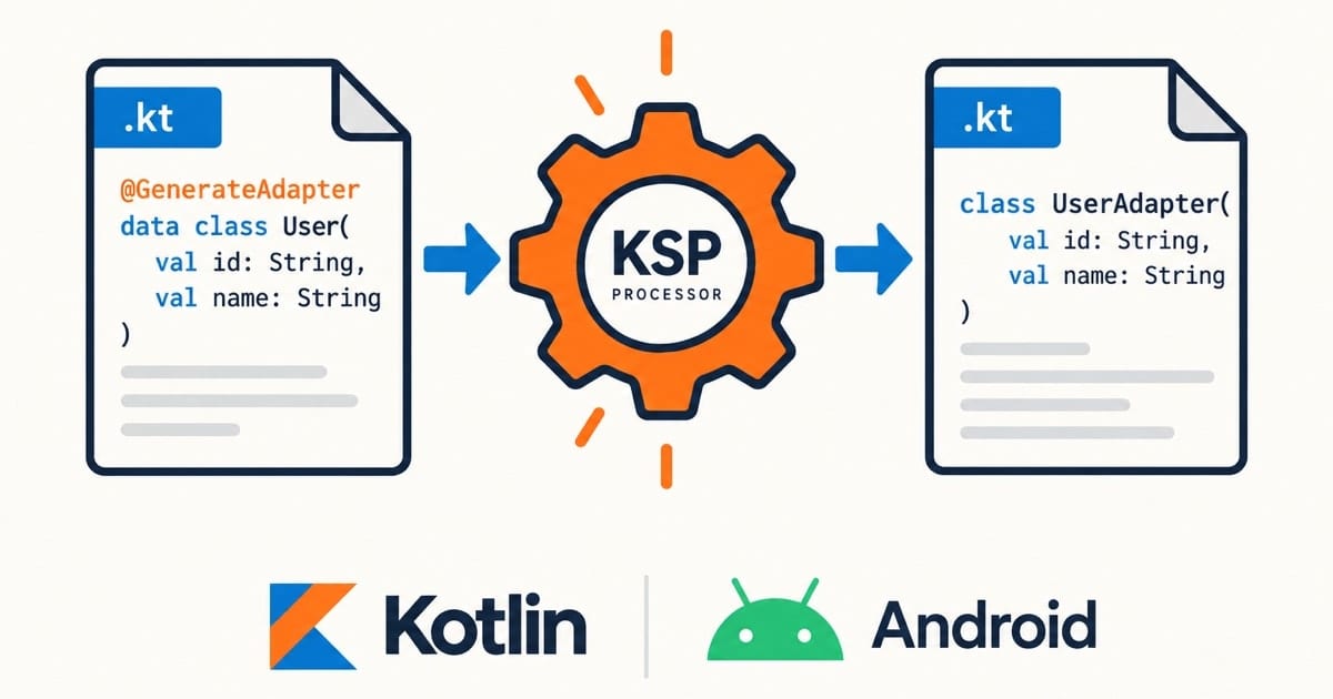Android Kotlin KSP 编译期代码生成文章封面