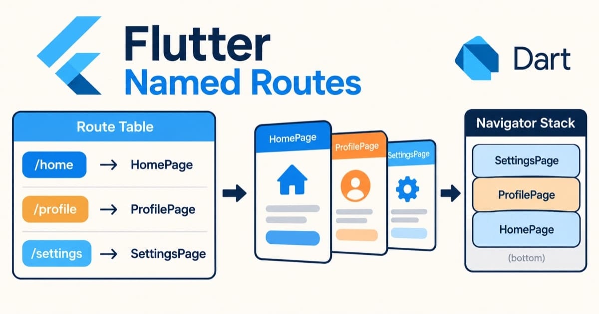 Flutter 命名路由详解文章封面