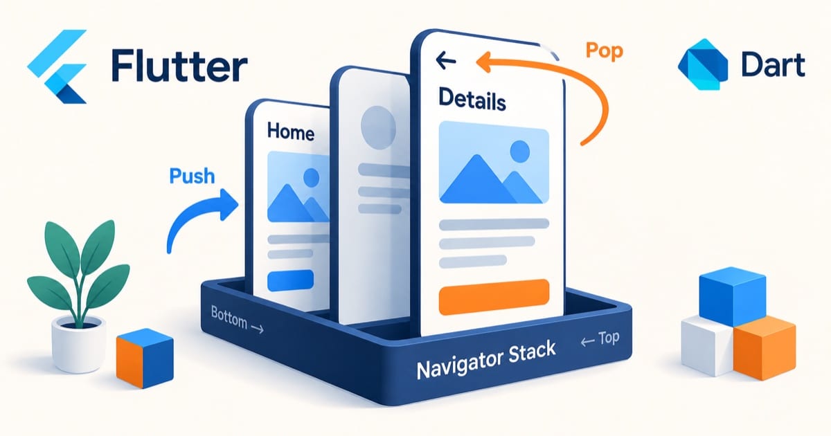 Flutter 基础导航详解文章封面