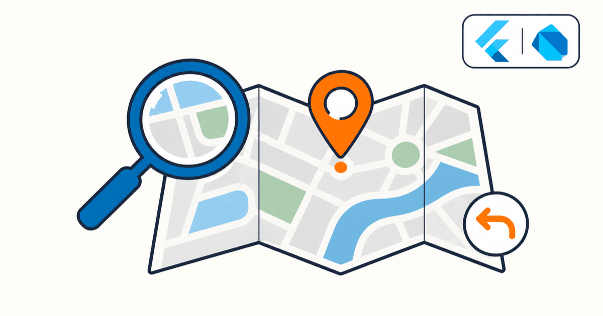 Flutter 项目案例（五）：地图位置选择、搜索结果与地址回传文章封面