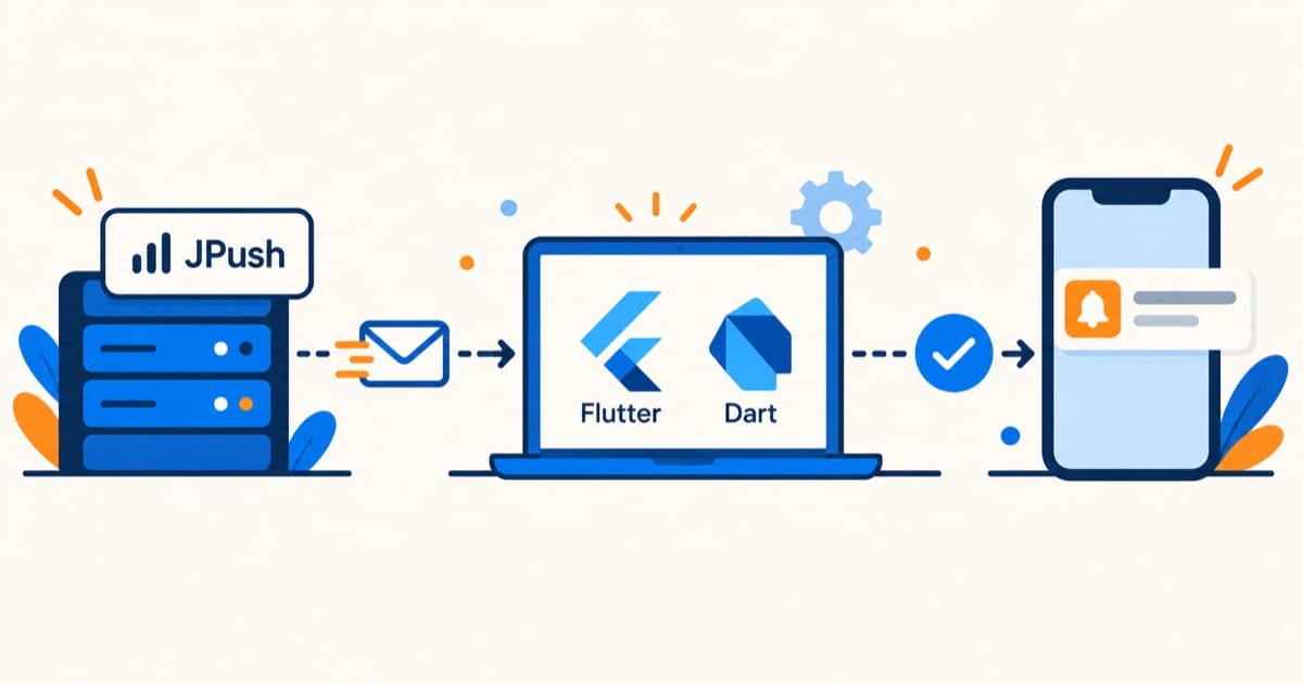 Flutter 集成极光消息推送文章封面