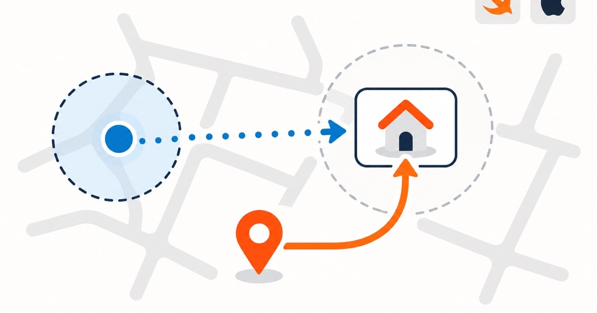 iOS Core Location 首页刷新：手动选址优先与位置阈值文章封面