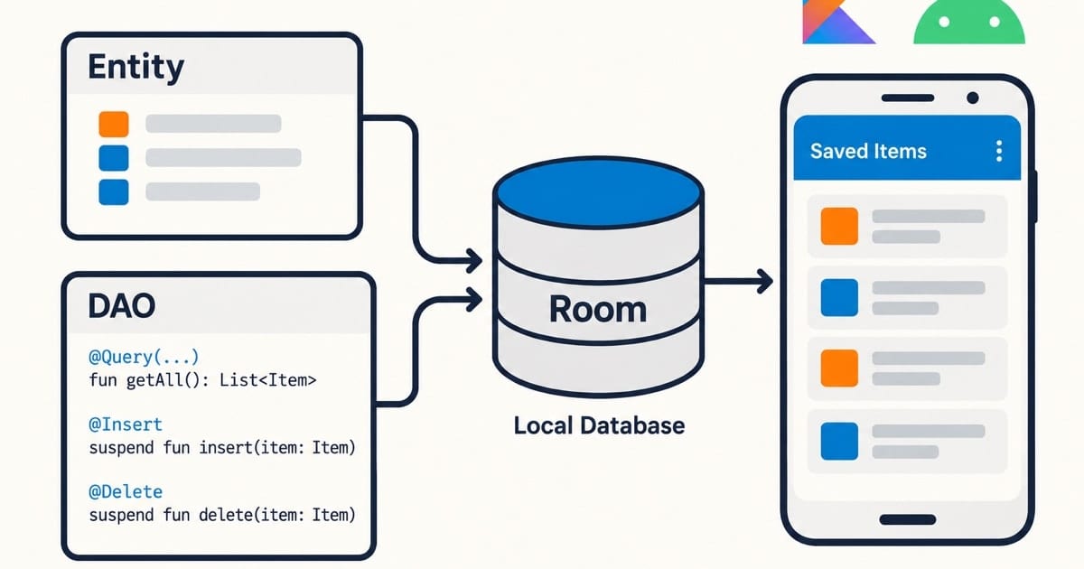 Android Kotlin Room 数据库进阶实践文章封面