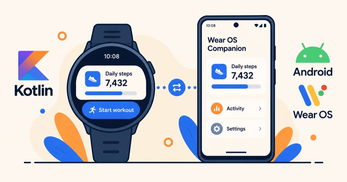 Android Kotlin Wear OS 与 Compose 多端协同文章封面