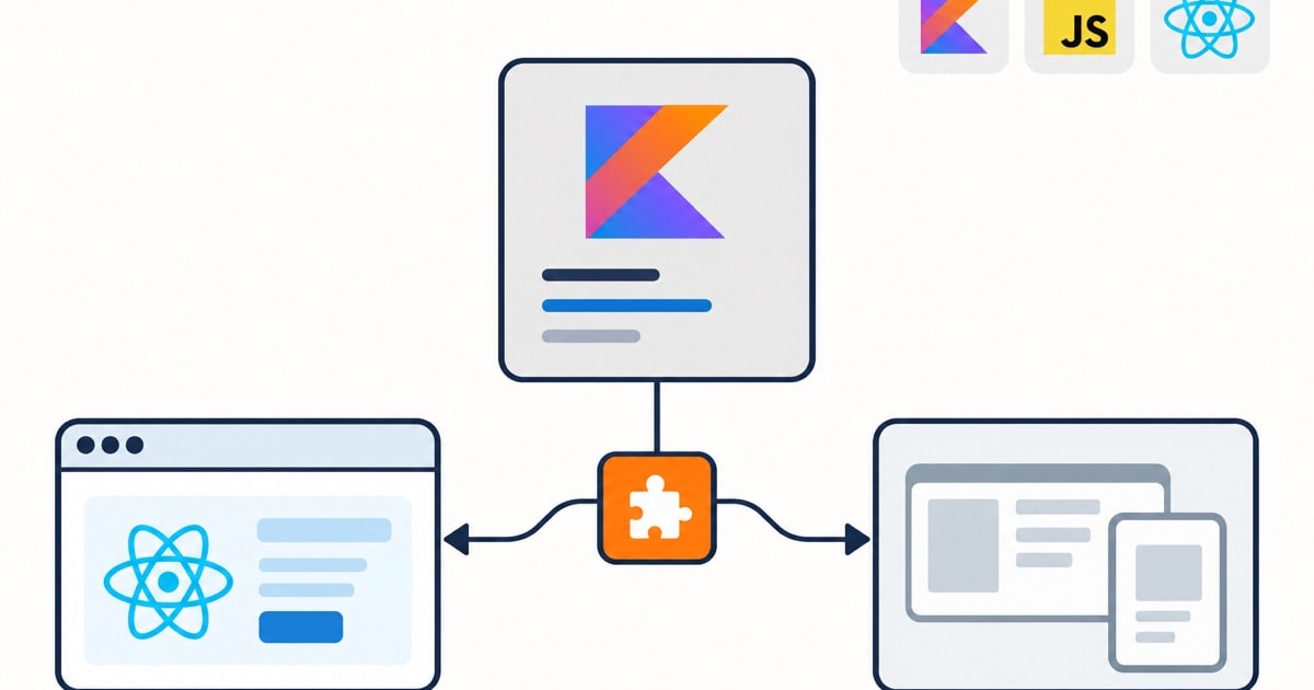 Kotlin/JS 与 Kotlin Multiplatform 协同开发文章封面
